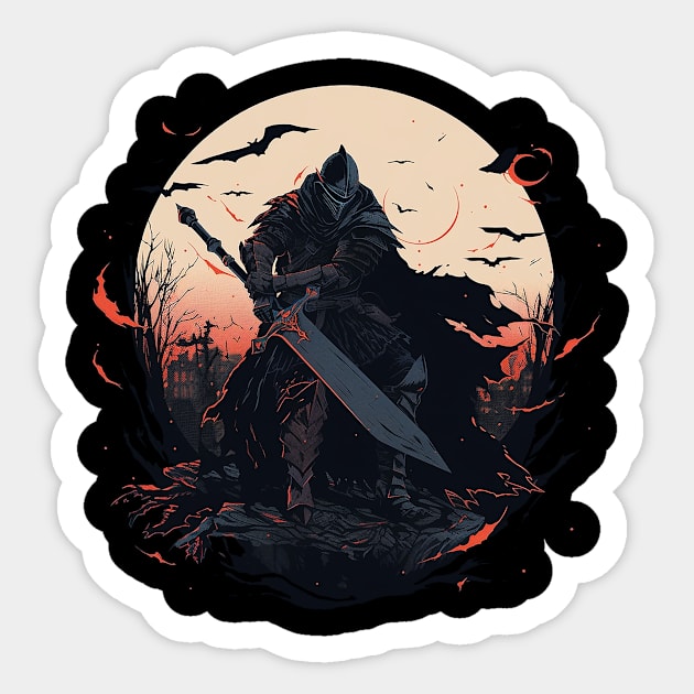 dark soul Sticker by dorapeterx